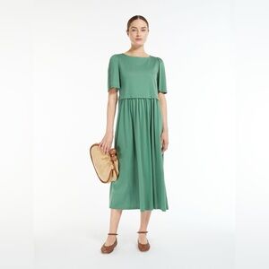 WEEKEND MAXMARA SNACK Cotton jersey dress Size Medium